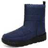 Botas de invierno para mujer de poliuretano hasta la mitad de la pantorrilla, envío directo transfronterizo, botas de nieve, botas impermeables para exteriores, botas de algodón con forro polar