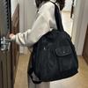 2024 Nueva Moda Otoño e Invierno Mochila Simple Combinable de Gran Capacidad Mochila de Viaje Bolso de Hombro Portátil Mochila Escolar
