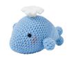 Muñeco de ballena rociador de agua para mascotas lindo material de ganchillo bolsa manual para principiantes simple y fácil de usar instrucciones en inglés