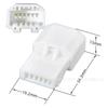 6098-2781 8100-2730 6098-2780 Interruptor Conector Automotivo Plug de Chicote de Fios com 6 Furos Atacado