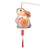 Nueva Mochila de Festival de Medio Otoño para Niños Linterna de Conejo Hecha a Mano DIY Pequeña Decoración Estilo Antiguo Linterna de Conejo Impermeable
