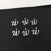26 letras inglesas aleación colgante diy pulsera collar pendientes accesorios de joyería fabricantes de colgantes en stock venta al por mayor