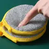 2026 Nueva Esponja Doble Cara para Fregar Ollas y Platos de Cocina, Paño de Limpieza Duradero y Práctico para el Hogar