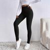 Comércio Exterior Transfronteiriço da Amazon Outono e Inverno Tamanho Grande Slim Anti-Rachaduras Apertados Calças de Moletom Simples Casuais Leggings Espessados de Cintura Alta