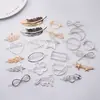 Presilha de Liga Estilo Coreano Nova Metal Pentagonal Laço Grampo de Cabelo Sapo Fivela de Grampo de Cabelo Cupido Acessório de Cabelo Coração