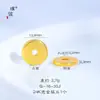 Puzuo Retenção Forte de Cor Ouro Brilhante 24K Acessórios DIY Botões de Roda Espaçadores Acessórios para Pulseira Colar Espaçadores para Artesanato Atacado