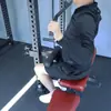 Aparelho de Flexão Invertida, Abdominais, Treino com Pé Enganchado em Uma Perna, Equipamento de Fitness para Casa, Acessórios e Equipamentos para Rack de Agachamento