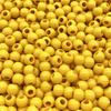 50 Piezas/Paquete Cuentas Redondas de Agujero Grande Color Sólido Color Primavera 10mm Cuentas Acrílicas Material para Manualidades DIY de Niños