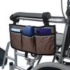 Bolsa de Almacenamiento Lateral para Reposabrazos de Silla de Ruedas Chunya Spinning Transfronteriza con Tiras Reflectantes Bolsa de Almacenamiento Multibolsillo Portátil para Viajes