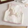 Chaleco de Forro Polar Estilo Coreano para Niños y Niñas 2026 Otoño/Invierno Nuevo Llegada Chaqueta sin Mangas Versátil Elegante Cálida para Abrigo