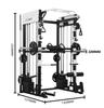 Smith Comercial Pássaro Agachamento Imprensa Brilhante Treinamento Abrangente Treinador Multifuncional Equipamento de Fitness Home Gantry Frame
