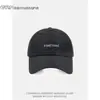 Gorra de béisbol de estilo coreano, simple, con bordado de letras, de secado rápido, para hombres y mujeres, ligera, transpirable, protectora del sol, gorra de sombra para el verano