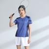 Traje de bádminton para mujer, ropa deportiva transpirable de secado rápido, camiseta de voleibol de verano para hombre, ropa de tenis de mesa, ropa de tenis, compra grupal con impresión