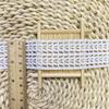 Encaje de bordado de seda de leche blanco encaje hueco tres dimensional código de barras accesorios de ropa accesorios de bordado para muebles de sofá