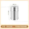 Frasco de Condimentos de Acero Inoxidable Frasco de Pimienta Frasco de Condimentos para Barbacoa Frasco de Comino Frasco de Condimentos Botella para Palillos Frasco Multiusos