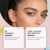Sombra de Ojos con Brillo de Diamante Zephoco (Oro) con Brillo Fino y Pigmentación Natural para Crear un Efecto de Maquillaje de Ojos Centelleante