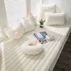 2021 Nuevo estilo conejo felpa antideslizante alfombrilla para ventanal alfombrilla de ventana tatami dormitorio decoración habitación decoración