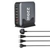 Carregador de Mesa 220W Pd Carregador de Mesa Pd Multi-Porta de Nitreto de Gálio 220W Carregador de Mesa Pd Novo Transfronteiriço