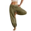 2023 Estación Independiente de Amazon Transfronteriza Pantalones Deportivos Casuales de Color Sólido Multicolor Multitalla para Mujer Pantalones de Mujer de Moda Más Fáciles de Combinar Cintura Alta