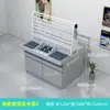 Tienda de Joyería Mingchuang Estante de Boutique Estante de Exhibición Estante Premium para Pendientes Pendientes Estante de Exhibición Gabinete Gabinete Central de Isla de Doble Cara