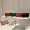 Bolsa Quadrada Pequena Nova da Moda Primavera/Verão Porta-Moedas Tendência e Estilosa Alça Larga de Ombro Bolsa de Ombro Único Transversal Venda por Atacado