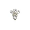 Accesorios de Arte para Uñas de Corona Retro de Lujo Versátil Pequeño Estilo Chanel Aliento de Bebé Colgante de Mariposa Aleación para Uñas Diamante Adorno
