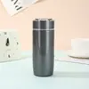 Nueva taza térmica compacta de color sólido con colador de té, taza infusora de té de acero inoxidable 316, taza de bolsillo portátil para viajes, venta al por mayor