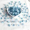 Chapéu Flor de Lírio Bicolor Galvanizado Colorido Acessórios para Corrente de Celular Pulseira Colar Base Flor de Lírio Joias Feitas à Mão DIY