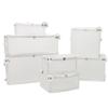 Caja de almacenamiento transparente, plegable, de plástico, para el hogar, para juguetes, armario, ropa, colcha, ropa interior y zapatos.