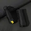 50% de Descuento Paraguas Mini Sombrilla Negro de 6 Varillas, Paraguas con Protección UV para Mujer, Paraguas Cápsula de Doble Uso para Sol y Lluvia