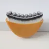 Novo Pincel Contorno Facial Linfático para Massagem Linfática, Pincel para Cuidado dos Olhos e Pescoço