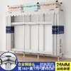 Guarda-roupa de aço de porta dupla extra-espesso, guarda-roupa simples, guarda-roupa de quarto extra-grande estilo chinês, guarda-roupa de cabeceira, armário de armazenamento e organização