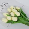 Mini Tulipa Artificial Flor Molhada Ornaments de Tiro de Alta Qualidade Decoração de Casa Flor Falsa Buquê de Flores Secas Venda Direta da Fábrica