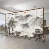 Nova Divisória de Tela Estilo Chinês 2026 para Sala de Estar, Sala de Chá, Escritório, Hotel, Tela Dobrável Móvel para Salão de Beleza