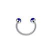Amazon eBay anillo de herradura de diamantes caliente anillo labial C anillo para la nariz Europa y Estados Unidos fabricantes mayoristas de joyería para perforaciones corporales