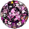 50 Estilo gótico negro rosa personalidad marca de moda papelería genial pegatinas papelería impermeable patineta taza pegatinas al por mayor