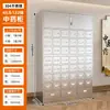 Gabinete Engrosado de Acero Inoxidable 304 para Dispensación en la Farmacia de la Clínica de Medicina Tradicional China de Taichung Gabinete de Múltiples Cajones Gabinete Bai Zi Sin Metal
