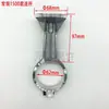 Accesorios para Compresor de Aire Silencioso sin Aceite Biela Placa de Presión Aleación de Aluminio Bomba de Aire 550W750W1100W1500W