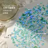 Accesorios para Uñas de Arte con Pedrería Irregular de Fondo Plano Inspirados en Elfos del Amanecer de Moda Venta al por Mayor Resina Brillante Estilos Mixtos