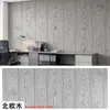 Adesivos para Portas de Armário com Textura de Madeira Impermeáveis e à Prova de Umidade Papel de Parede Autoadesivo Porta de Armário de Cozinha Filme Decorativo para Reforma de Móveis Antigos
