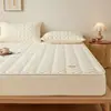 Lençol de cama impermeável acolchoado Tipo A, protetor de colchão de solteiro, capa de cama Simmons, protetor contra urina, lavável à máquina, capa de poeira espessa