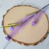 Flor de Junco Simulada Arranjo de Flores de Galho Único Decoração de Interior para Casa Estilo Pastoral Flor Simulada