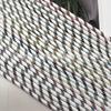 Cuerda redonda de poliéster y algodón de 5 mm de colores para cordón de ropa y equipaje, cuerda trenzada con núcleo de poliéster estampado, en stock, venta al por mayor