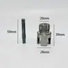 Juego de Herramientas para Roscado de Tubería de Agua de PPR Transfronterizo, Roscas Internas y Externas para Tuberías de Agua de 1/2 Pulgada, 3/4 de Pulgada, 1 Pulgada, Herramienta de Roscado para Tubería de PPR