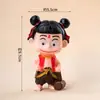 Decoración para Pastel de Nezha y Ao Bing de Moda Adornos Hot Wheels Rojo Cielo Mixto Seda Infantil Niño Cumpleaños Disfraz Topper