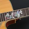 Película Prata para Protetor de Guitarra Adesivo para Escala Shell Inlaid Adesivo para Escala Adesivo Esculpido Adesivo de Protetor de Guitarra