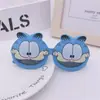 Óculos Polarizados Infantis Smart Baby Silicone Estilo Desenho Animado Óculos de Foto Flip-Up Ráfia Mao Óculos de Férias