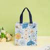 Bolsa de Tela No Tejida Linda de Dibujos Animados en Stock Transfronteriza Bolsa de Compras Portátil Luna Llena Plegable Engrosada Ecológica Bolsa de Regalo