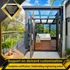 Estufa de Vidro Geradora de Energia BIPV Personalizada para Intercidades