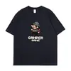 Camiseta de Verano para Hombre 230g Algodón Holgado Estampada de Manga Corta Venta al por Mayor Tops Casuales de Media Manga para Hombre